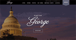 Desktop Screenshot of hotelgeorge.com