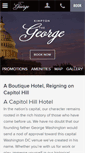 Mobile Screenshot of hotelgeorge.com